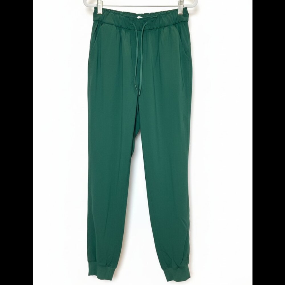 Lululemon Deep Emerald Green Joggers Size 6